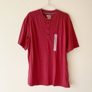 Duluth Trading Co Men’s Dry On The Fly Henley T-shirt